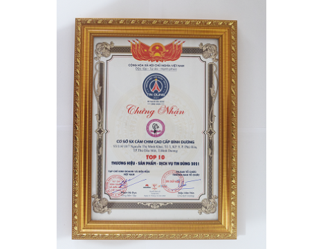 CHỨNG NHẬN SẢN PHẨM TIN DÙNG
